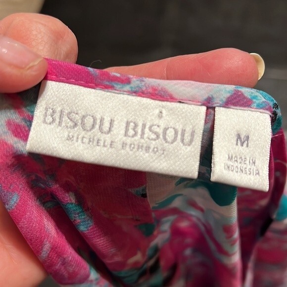 Bisou Bisou Michele Bohbot top size medium - Picture 3 of 4